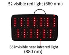 QI LITE Sports Wrap Red Light Therapy Pain Relief & Recovery.