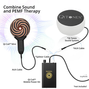 Qi Coil Mini S: salud mental simplificada Terapia PEMF