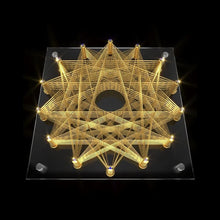 Load image into Gallery viewer, Aura Coil 2 Gold Sapphire (5 Level) Mantra
