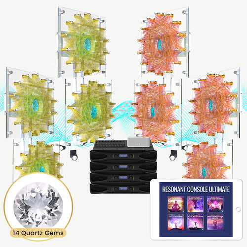Qi Coil™ Aura Octa-Scalar 360 System with Resonant Console Ultimate - Qi Life Store 