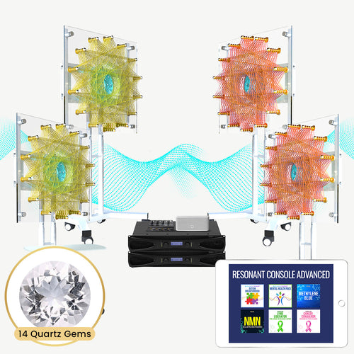 Qi Coil™ Aura Tetra-Scalar 360 System with Resonant Console Advanced - Qi Life Store 