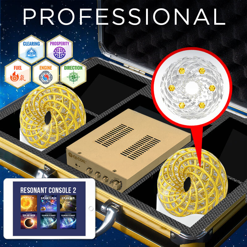 Qi Coil™ Max Rife Scalar System with Resonant Console 2 - Qi Life Store 