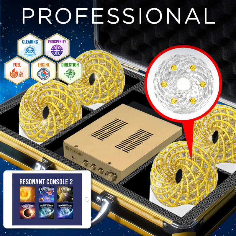 Qi Coil™ Max Rife Scalar System with Resonant Console 2 - Qi Life Store 