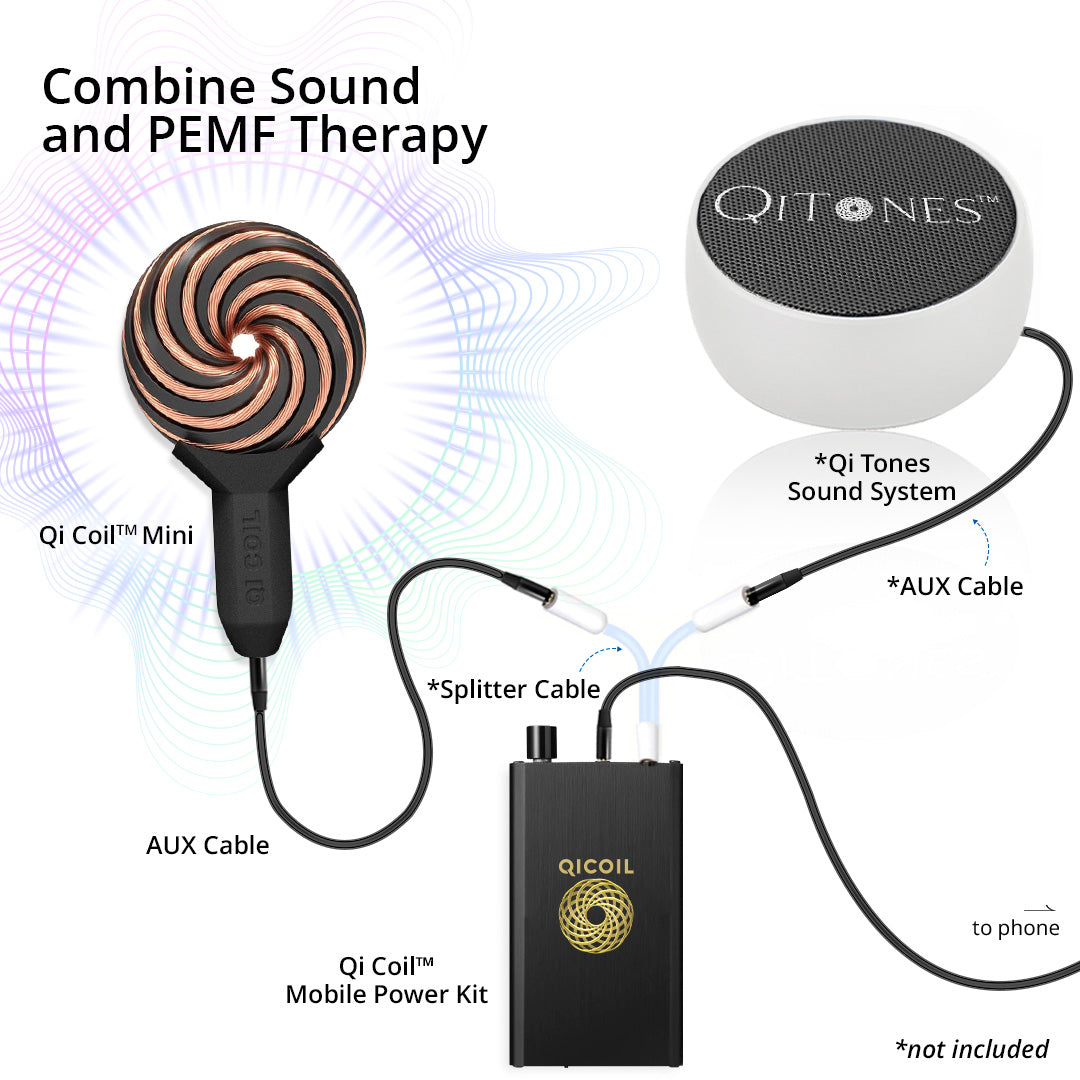 Qi Coil Mini System Mobile Rife PEMF Sound Therapy & Qi Life Store