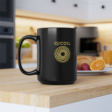 將圖像加載到圖庫查看器中，Qi Life Ceramic Black Mug, 15oz - Qi Life Store 