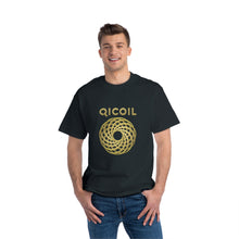 將圖像加載到圖庫查看器中，Qi Life Short Sleeve T-Shirt Black - Qi Life Store 