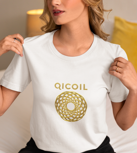 Qi Life Short-Sleeve T-Shirt White - Qi Life Store 