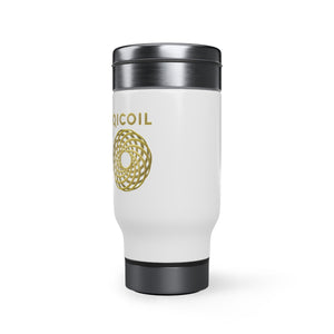 Qi Life Stainless Steel Travel Mug with Handle, 14oz - Qi Life Store 