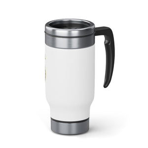 Qi Life Stainless Steel Travel Mug with Handle, 14oz - Qi Life Store 