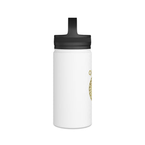 Qi Life Stainless Steel Water Bottle, Handle Lid - Qi Life Store 