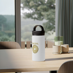 Qi Life Stainless Steel Water Bottle, Handle Lid - Qi Life Store 