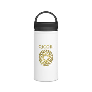 Qi Life Stainless Steel Water Bottle, Handle Lid - Qi Life Store 