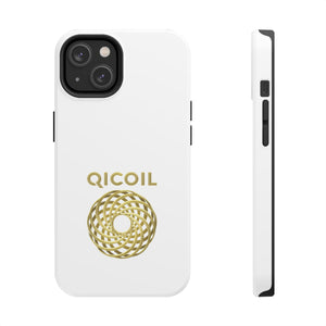 Qi Life Tough iPhone 14 Cases - Glossy White - Qi Life Store 