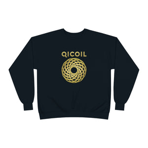 Qi Life Unisex EcoSmart® Crewneck Sweatshirt - Black - Qi Life Store 