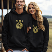 Load image into Gallery viewer, Qi Life Unisex Heavy Blend Hooded Sweatshirt - Black - Qi Life Store 