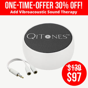 Qi Tones™ Vibroacoustic Therapy System (Add Sound to Qi Coils) - Qi Life Store 