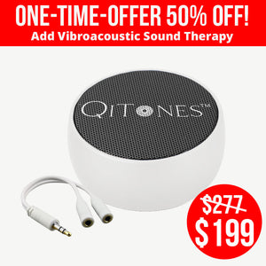 Qi Tones™ Vibroacoustic Therapy System (Add Sound to Qi Coils) - Qi Life Store 