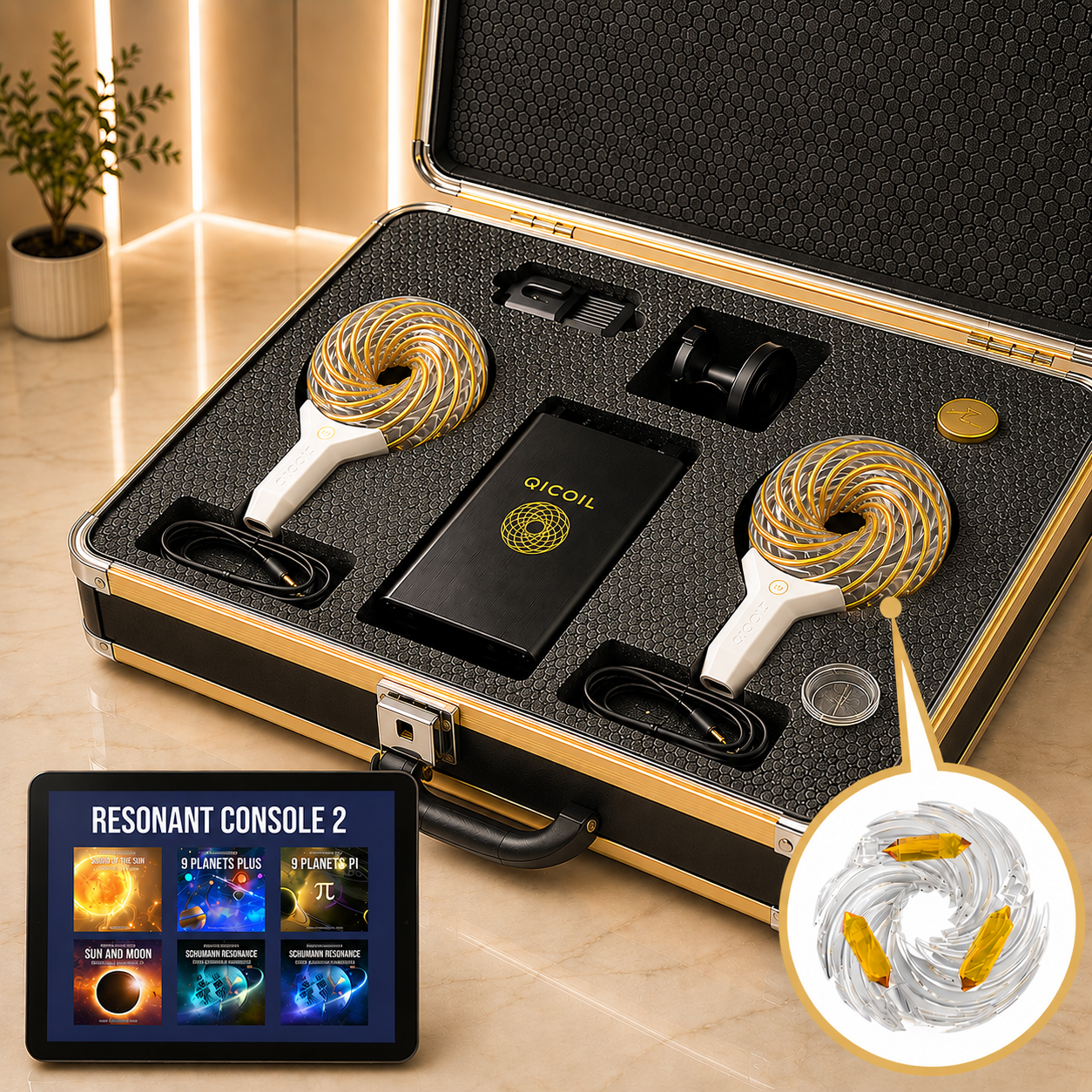 Qi Coil™ 3S System + Resonant Console 2