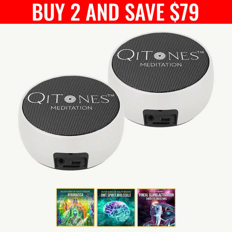 Meditation with Qi Tones™ Therapeutic Natural Relaxation Audio System.