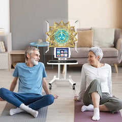 Qi Coil™ Aura Rife Machine System with Resonant Console 2.