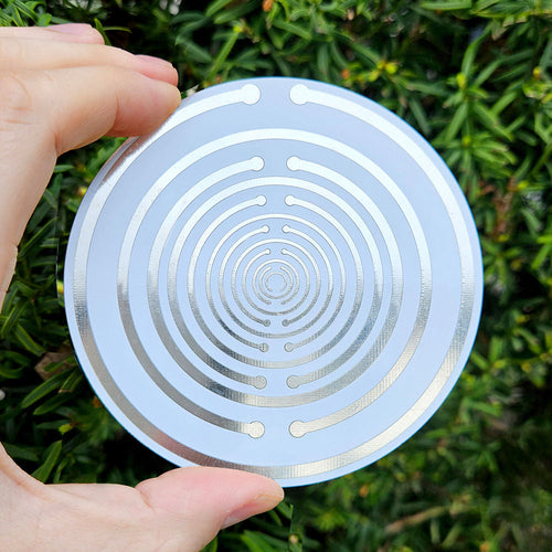 Quantum Shield Disk Lakhovsky H9: EMF Neutralizer for Cognitive Performance & Mental Clarity. - Qi Life Store 