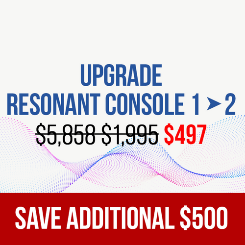 Resonant Console 2 Upgrade (from Resonant Console 1) - Qi Life Store 