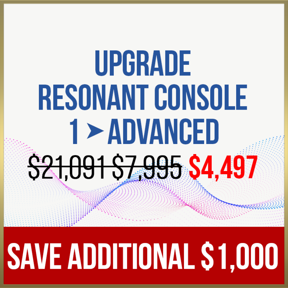 Resonant Console Advanced Upgrade (from Resonant Console 1) - Qi Life Store 