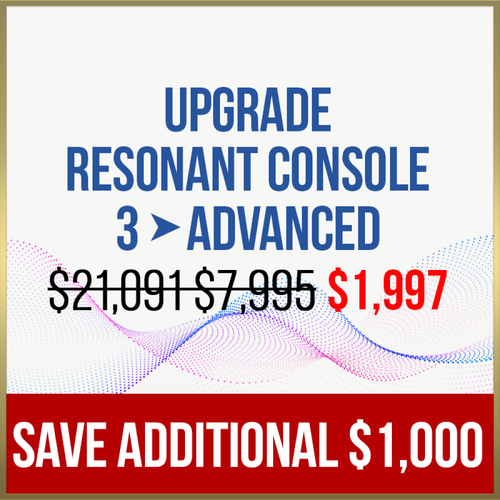 Resonant Console Advanced Upgrade (from Resonant Console 3) - Qi Life Store 