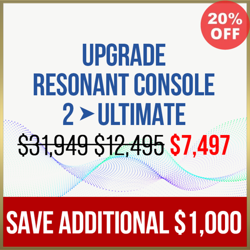 Resonant Console Ultimate Upgrade (from Resonant Console 2) - Qi Life Store 