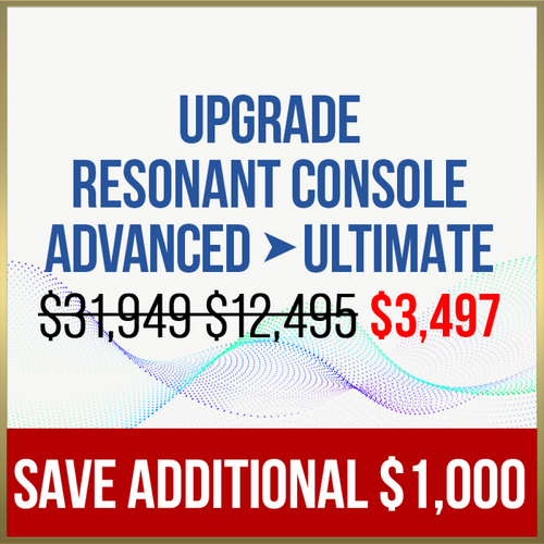 Resonant Console Ultimate Upgrade (from Resonant Console Advanced) - Qi Life Store 