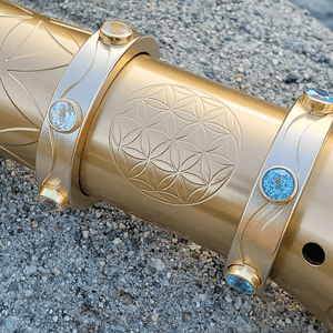 Resonant Wand Gold 2 - Qi Life Store 