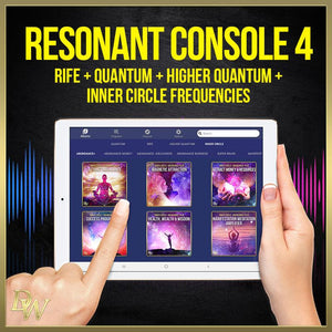 Resonant Wand™ Gold System Plus with Resonant Console 4 - Qi Life Store 