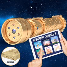 Chargez l&#39;image dans la visionneuse de la galerie, Resonant Wand™ Gold System PRO with Resonant Console 3 - Qi Life Store 