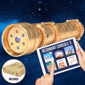 Resonant Wand™ Gold System PRO with Resonant Console 3 - Qi Life Store 