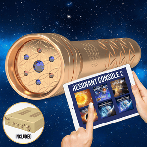 Resonant Wand™ Gold System with Resonant Console 2 - Qi Life Store 