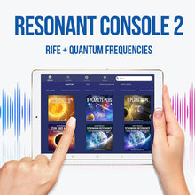 Load image into Gallery viewer, Resonant Wand™ Silver System with Resonant Console 2 - Qi Life Store 