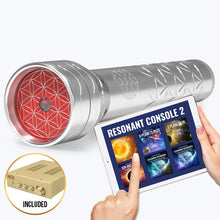 Load image into Gallery viewer, Resonant Wand™ Silver System with Resonant Console 2 - Qi Life Store 