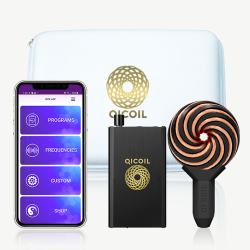 Sistema de Frecuencia de Máquina Qi Coil Mini Rife - Qi Life Store 