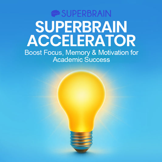 Superbrain Accelerator – Boost Focus Memory & Motivation for Academic Success FREQUENCY