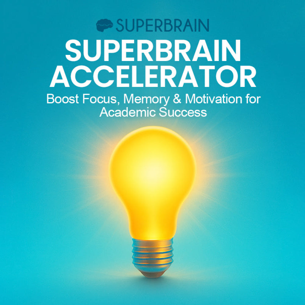 Superbrain Accelerator – Boost Focus Memory & Motivation for Academic Success FREQUENCY