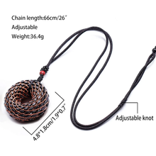Chargez l'image dans la visionneuse de la galerie, Tourmaline Qi Life Pendant [Pre-Order] · EMF Protection · Grounding