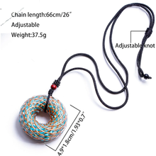 Load image into Gallery viewer, Turquoise Qi Life Pendant [Pre-Order] · Protection · Travel