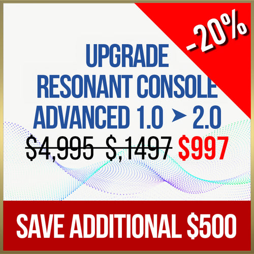Resonant Console Advanced 2.0 Upgrade (from Resonant Console Advanced 1.0)