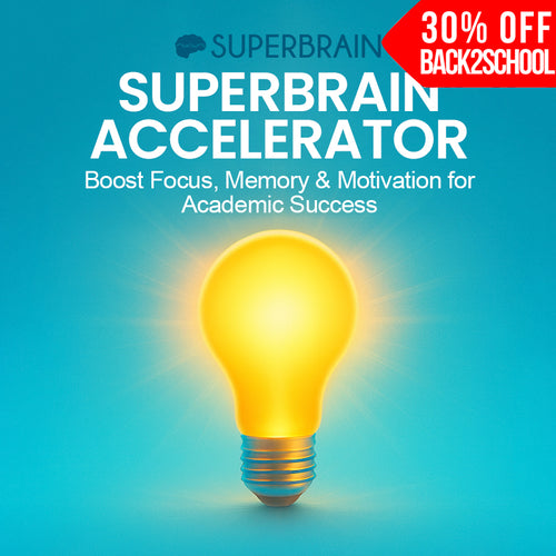 Superbrain Accelerator – Boost Focus, Memory & Motivation for Academic Success