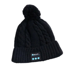 Wireless Knitted Bluetooth Beanie Headphones - The Perfect Winter Companion for Sleep and Exercise - Qi Life Store 