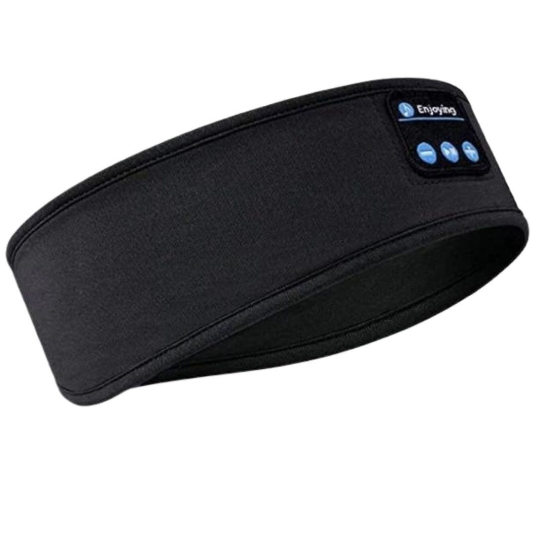 Sleep Headphones Wireless Bluetooth Headband For Relaxing Music While Sleeping Black