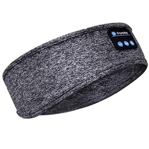 Sleep Headphones Wireless Bluetooth Headband For Relaxing Music While Sleeping Grey
