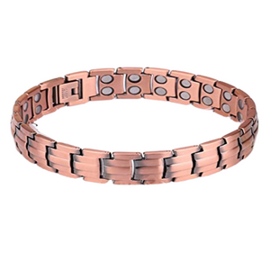Magnetic Therapy Bracelet Men Women for Arthritis & Carpal Tunnel Pain Relief Pure Copper - Buy 2 + Get 1 Free!!