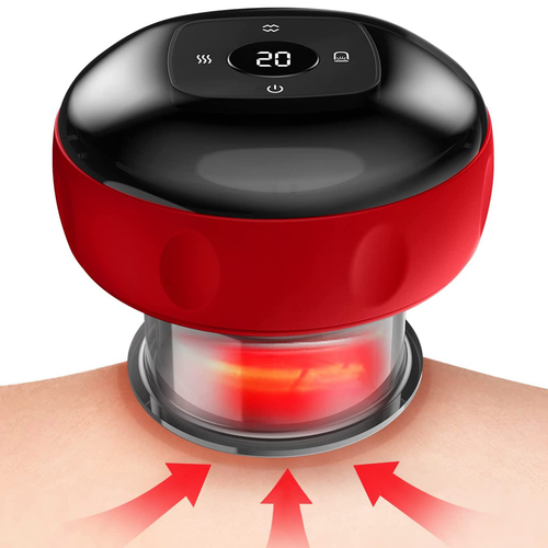 Dynamic Cupping Massage Physiotherapy Device Guasha Scraping Fat Burner Body Slimming Anti Cellulite.