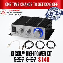 Chargez l&#39;image dans la visionneuse de la galerie, Qi Coil™ High Power Kit (Add 5x Power)